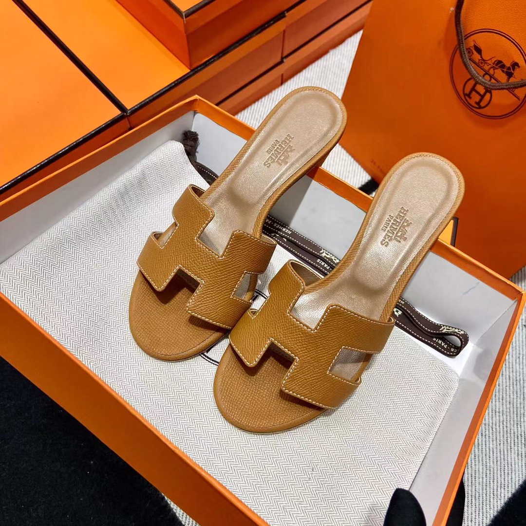 에르메스 올수공 오아시스 슬리퍼 샌들 앱송 58